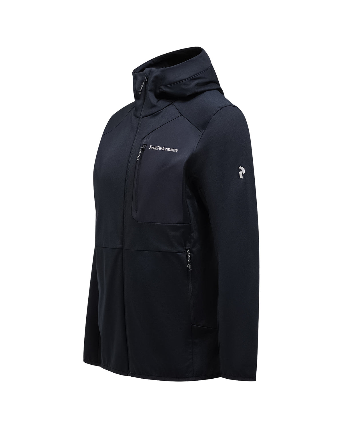 Peak Performance Utility Light Zip Hood Herren-Fleecejacke schwarz Bild 3