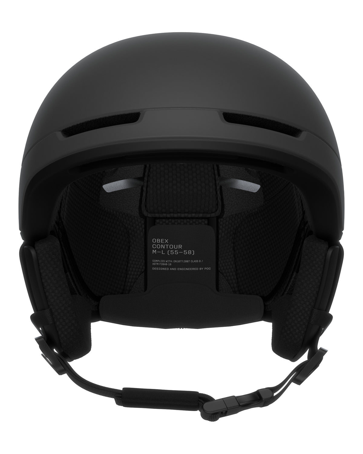 POC Obex Contour Communication Unisex-Skihelm grau/schwarz schwarz Bild 3