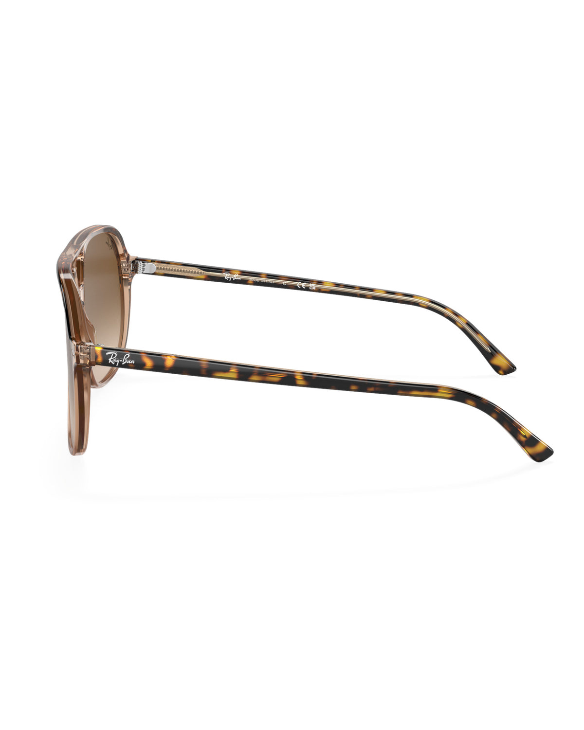 Ray-Ban Bill RB2198 Sonnenbrille Havana/Transparentbraun / Hellbraun-Verlauf Bild 3