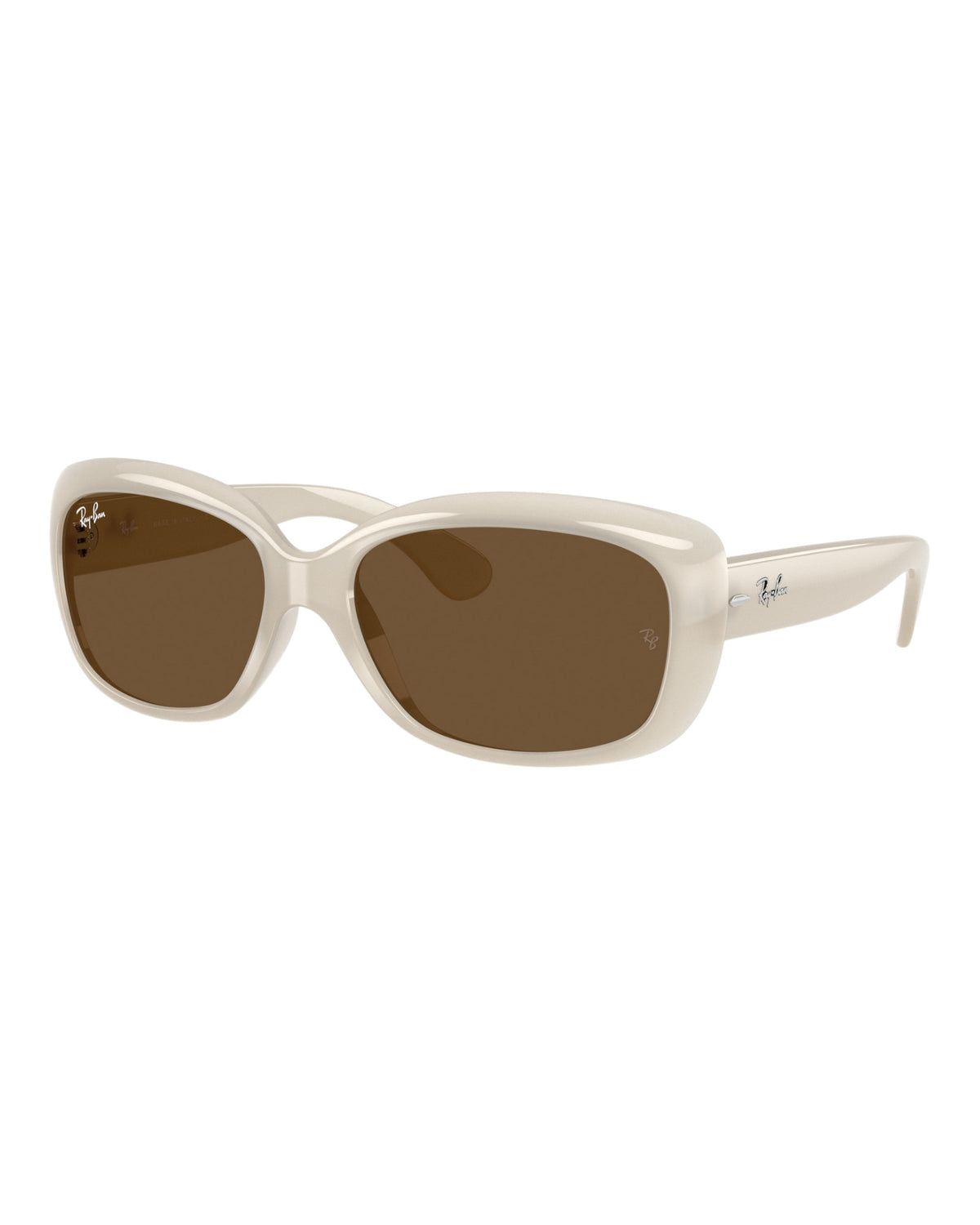 Ray-Ban Jackie Ohh RB4101 Sonnenbrille Off-White Bild 1