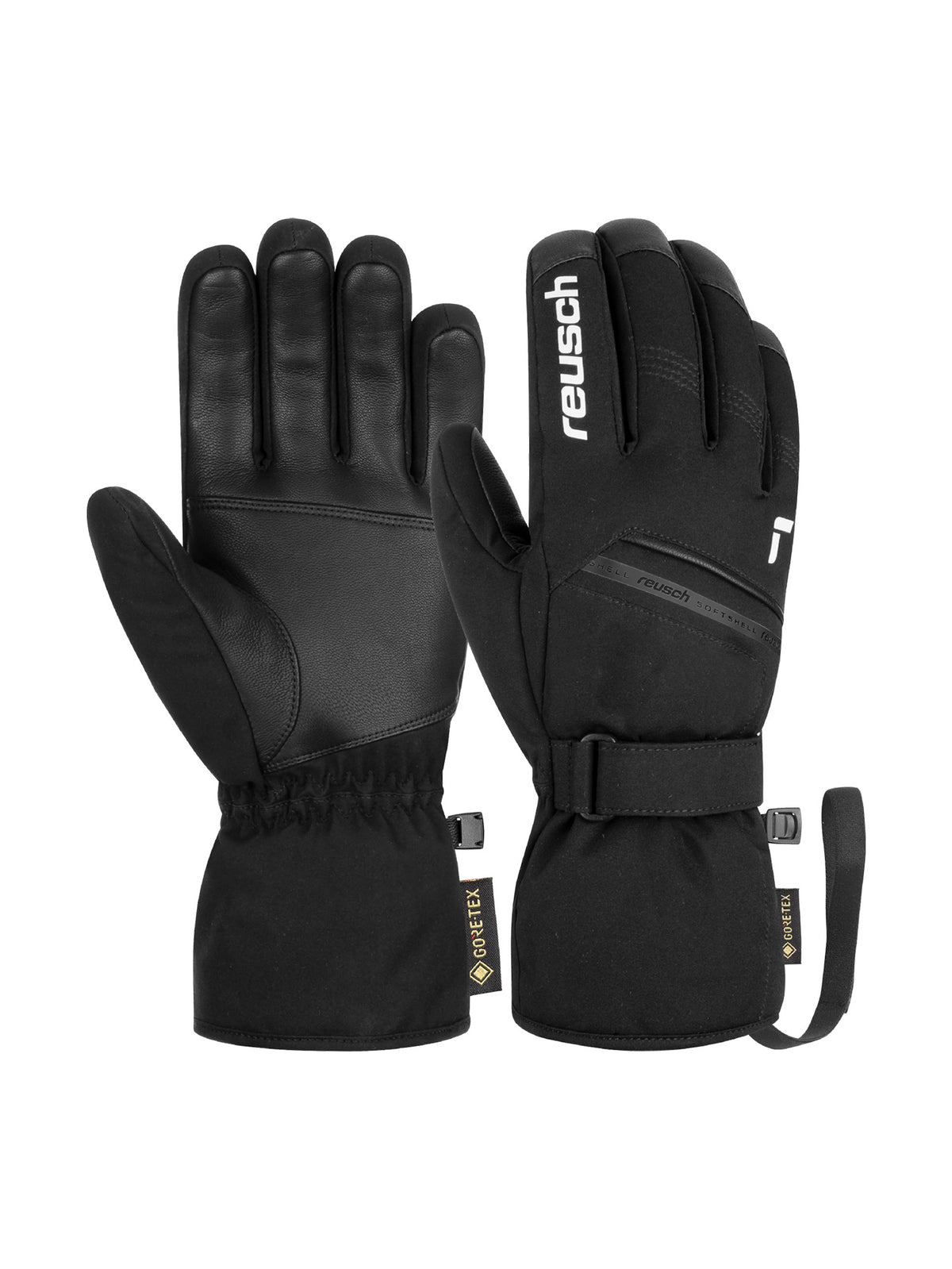 Reusch MORRIS GORE-TEX Herren-Skihandschuhe schwarz Bild 2