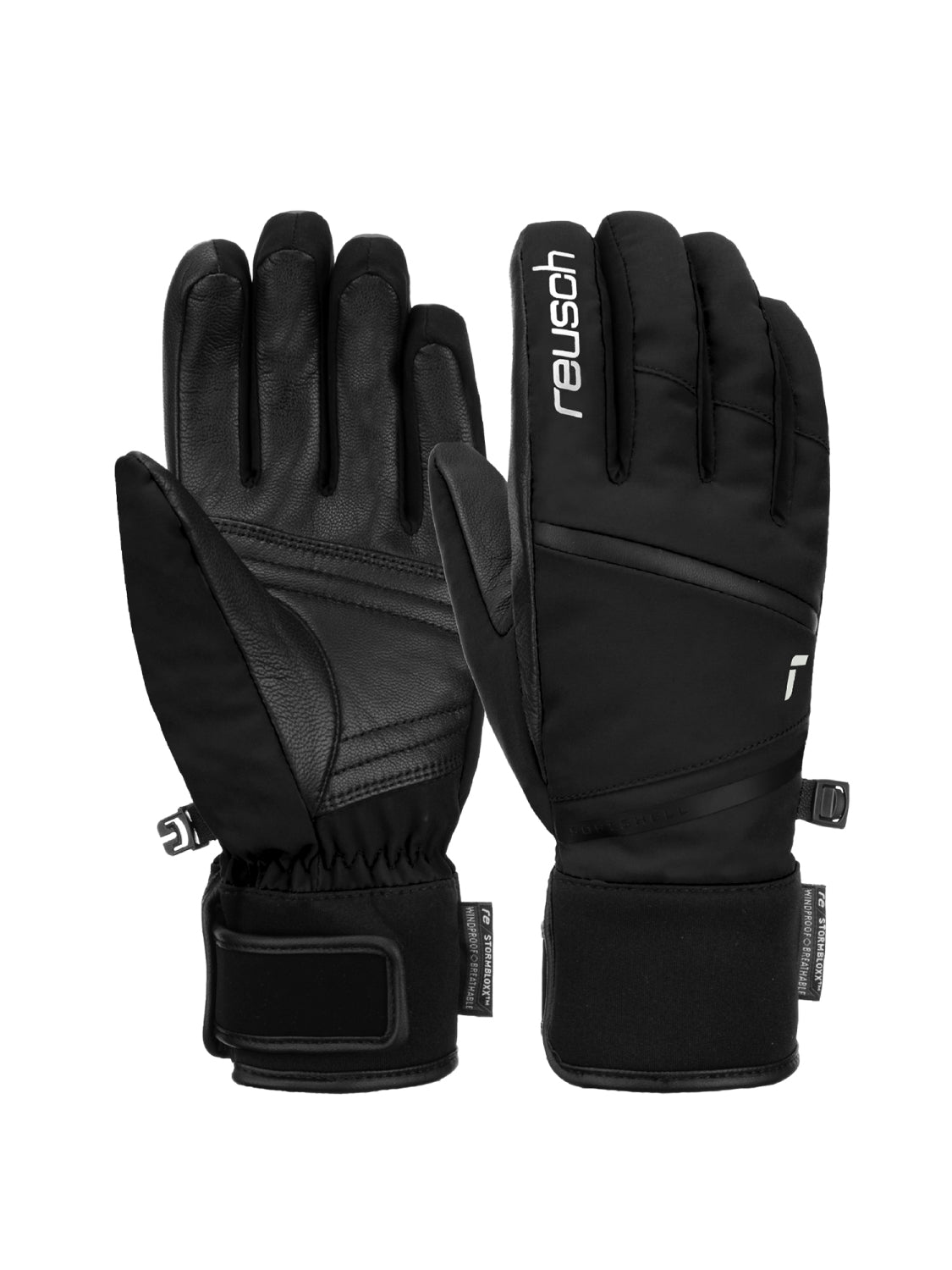 Reusch TESSA STORMBLOXX Damen-Skihandschuhe schwarz/weiss Bild 8