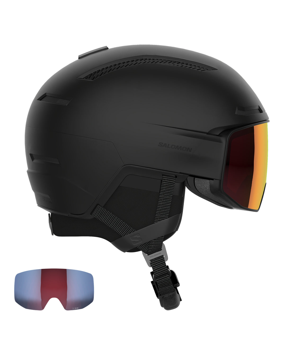 Salomon DRIVER PRIME SIGMA PLUS Unisex-Visierhelm schwarz Bild 1