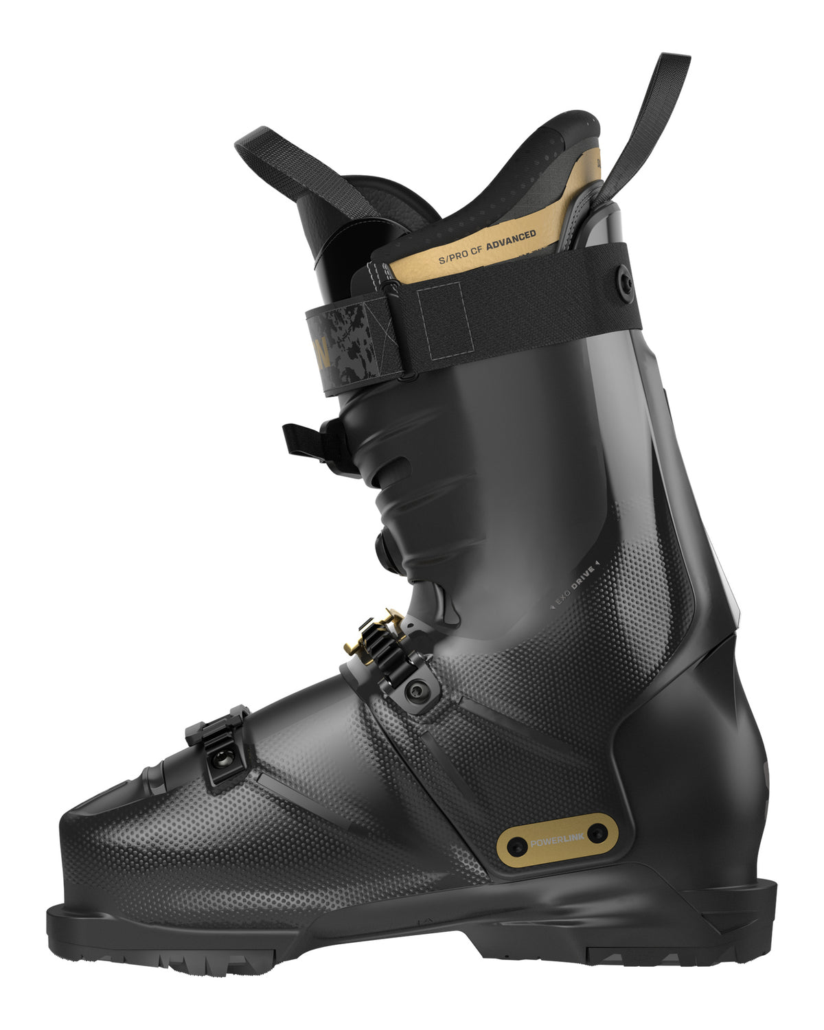 Salomon S/PRO ALPHA C BOA 95 Damen-Skischuhe Schwarz/Gold/Anthrazit-Metallic Bild 4