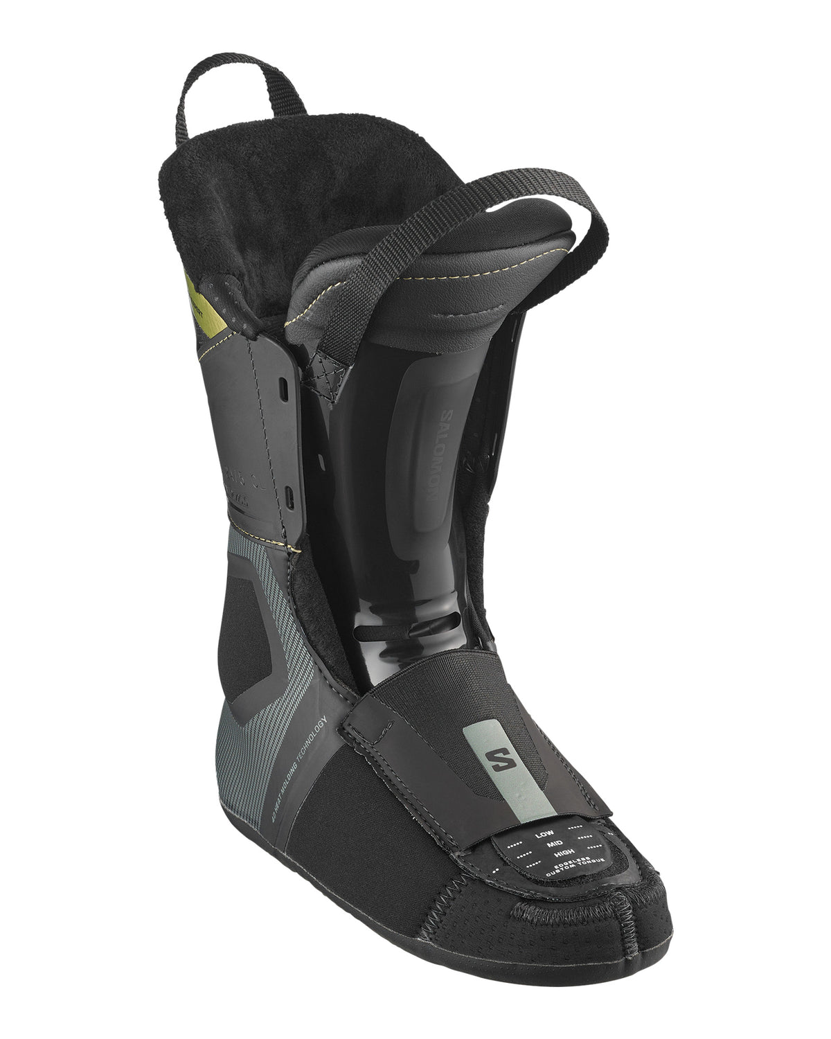 Salomon S/PRO SUPRA DUAL BOA 105 Damen-Skischuhe Schwarz/Creme/Gold-Metallic Bild 3