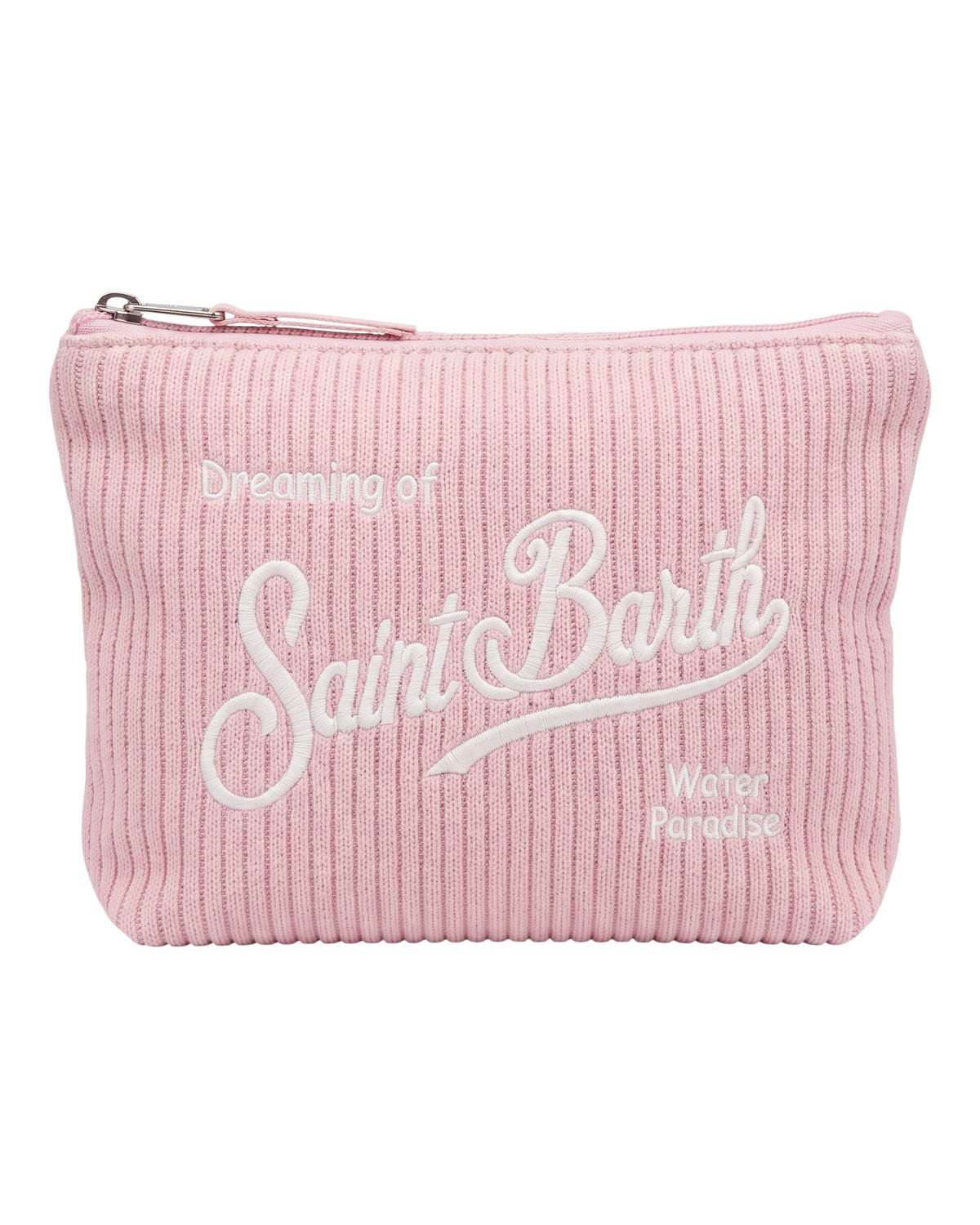 St. Barth Aline Pochette Damen-Pochette Rippstrick Altrosa Bild 1