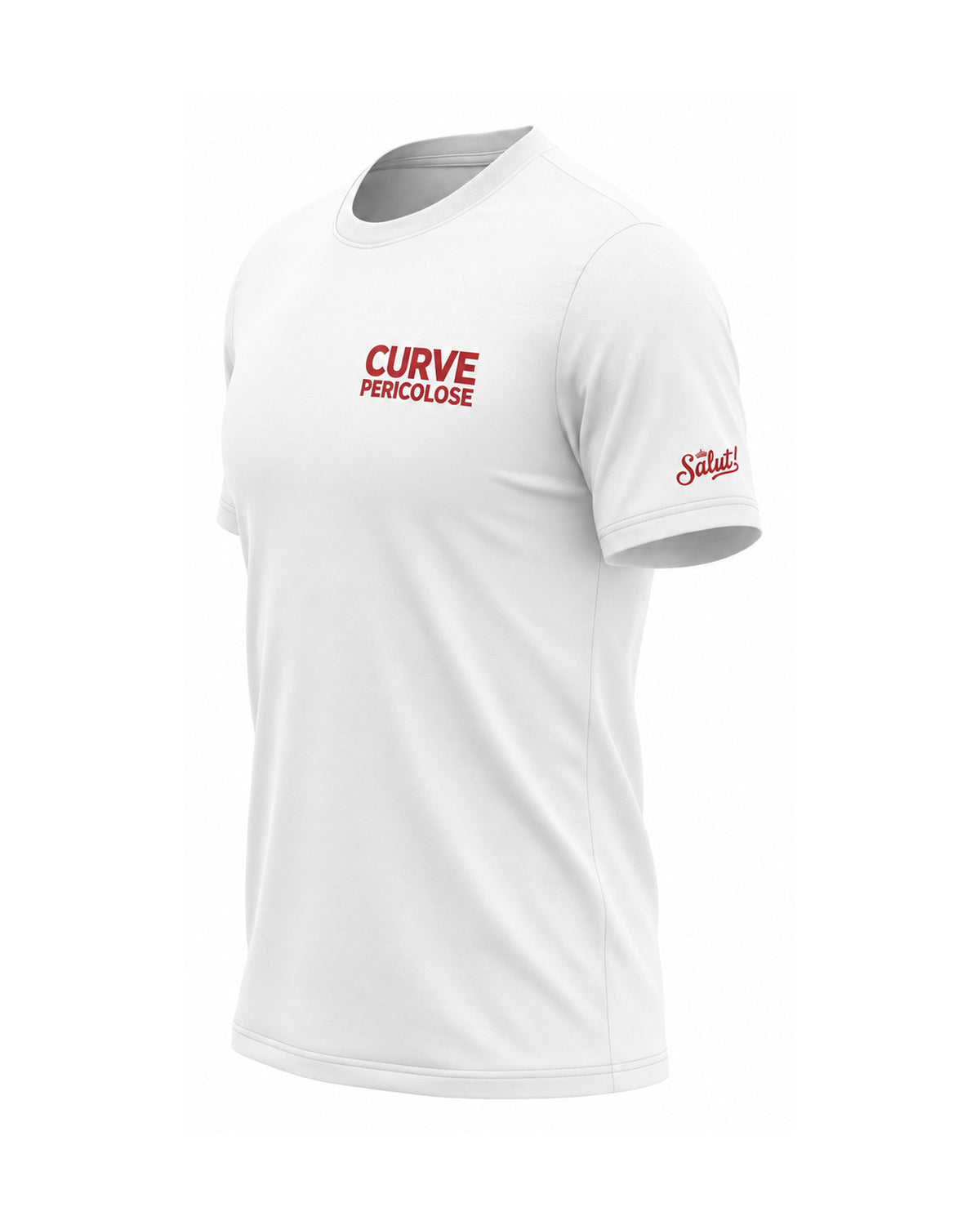 St. Barth Arnott Warm Herren-T-Shirt Curve Pericolose Off-White Bild 2