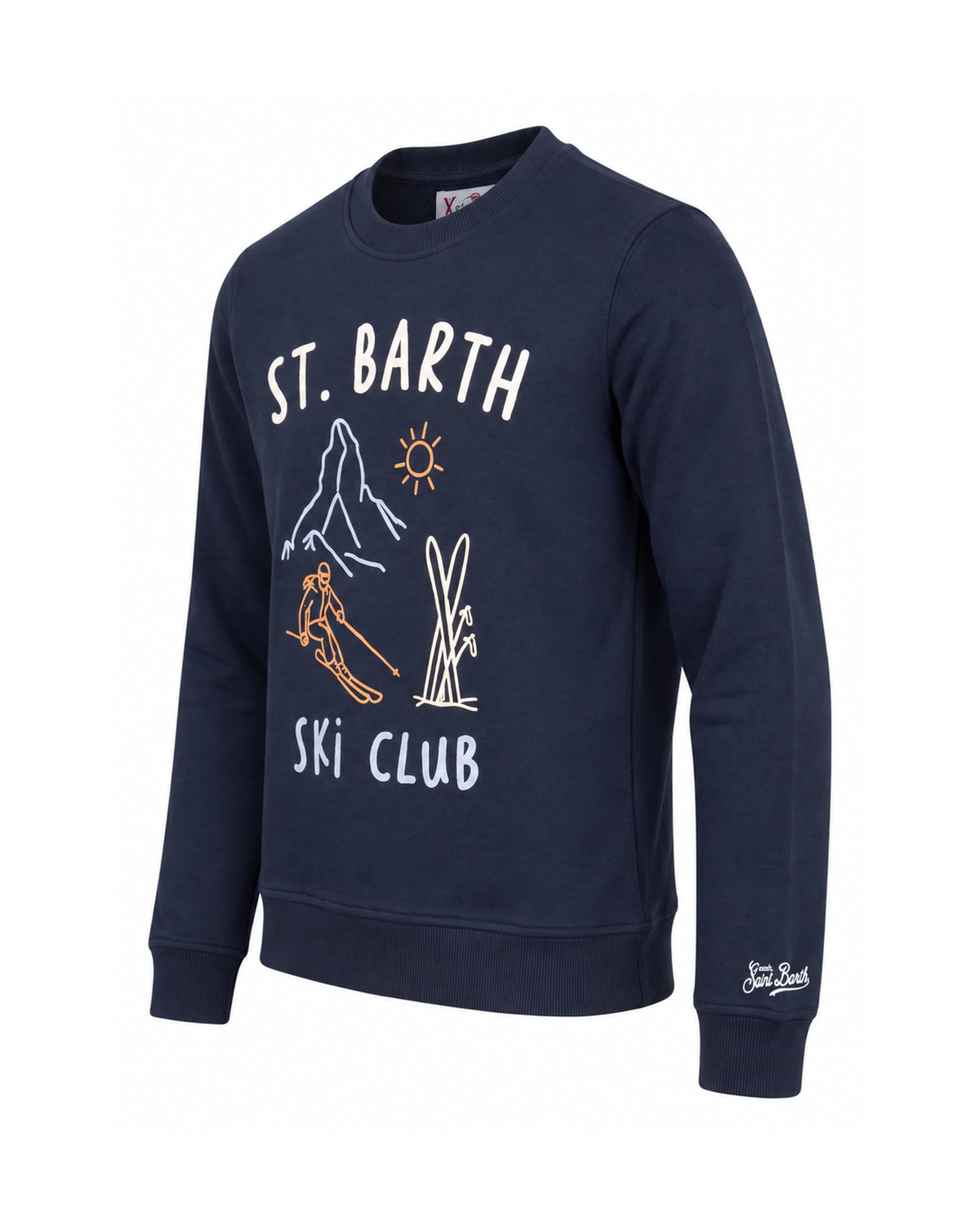 St. Barth Hutton Jungen-Sweatshirt St. Barth Ski Club dunkelblau Bild 2