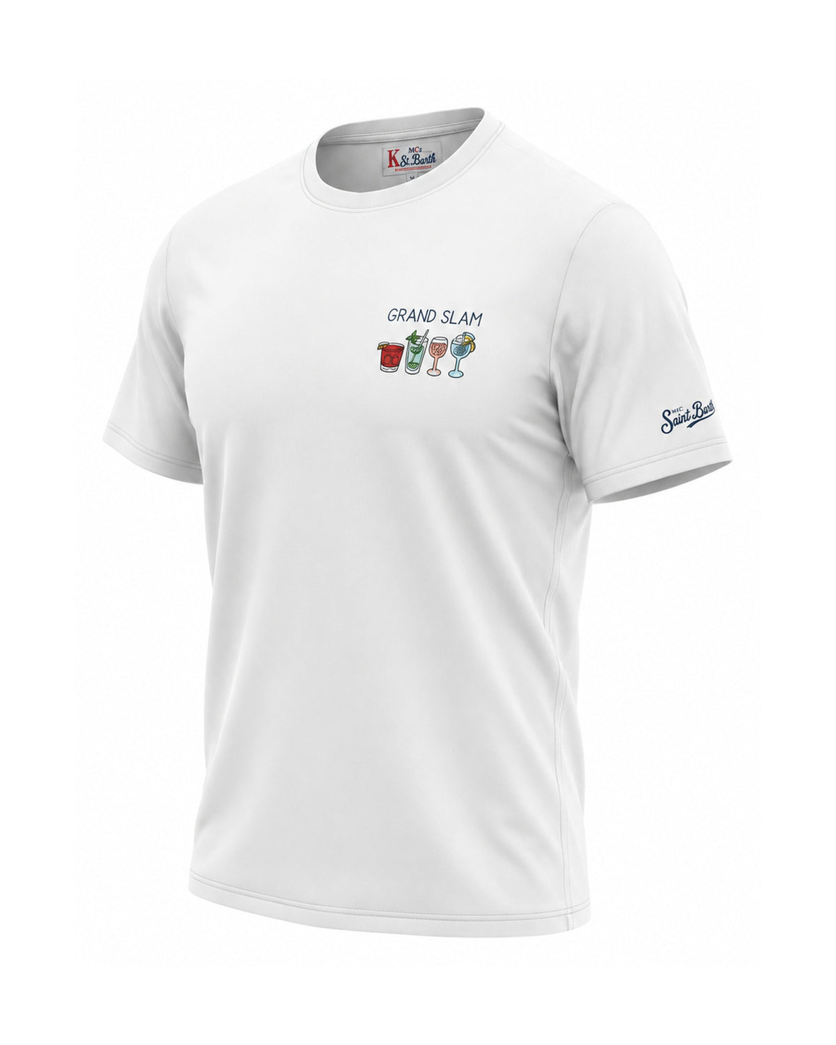 MC2 Saint Barth Arnott Herren T-Shirt Grand Slam Off-White Off-White Bild 1