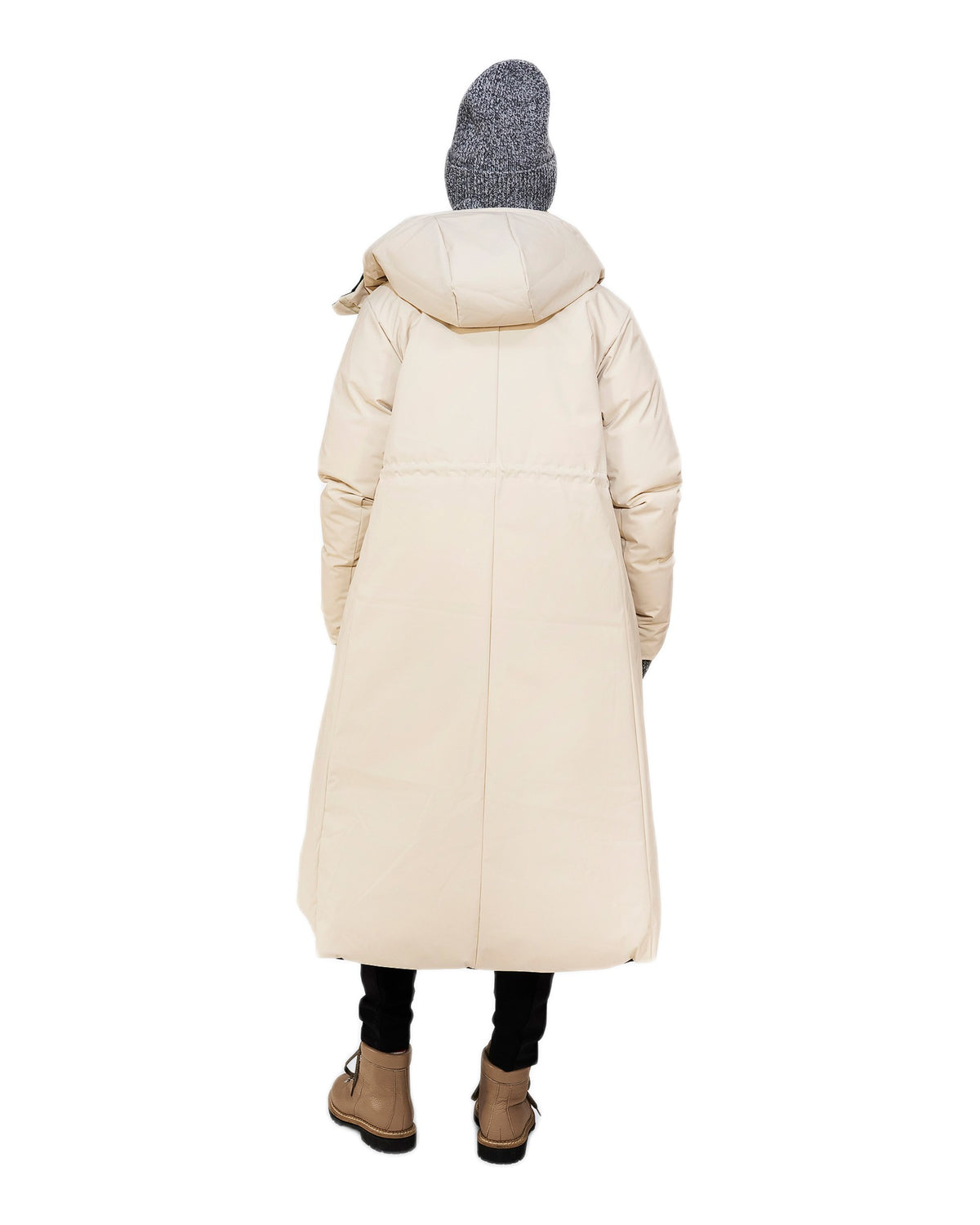 The Mountain Studio A-8 WR Damen-Daunenmantel beige Bild 13