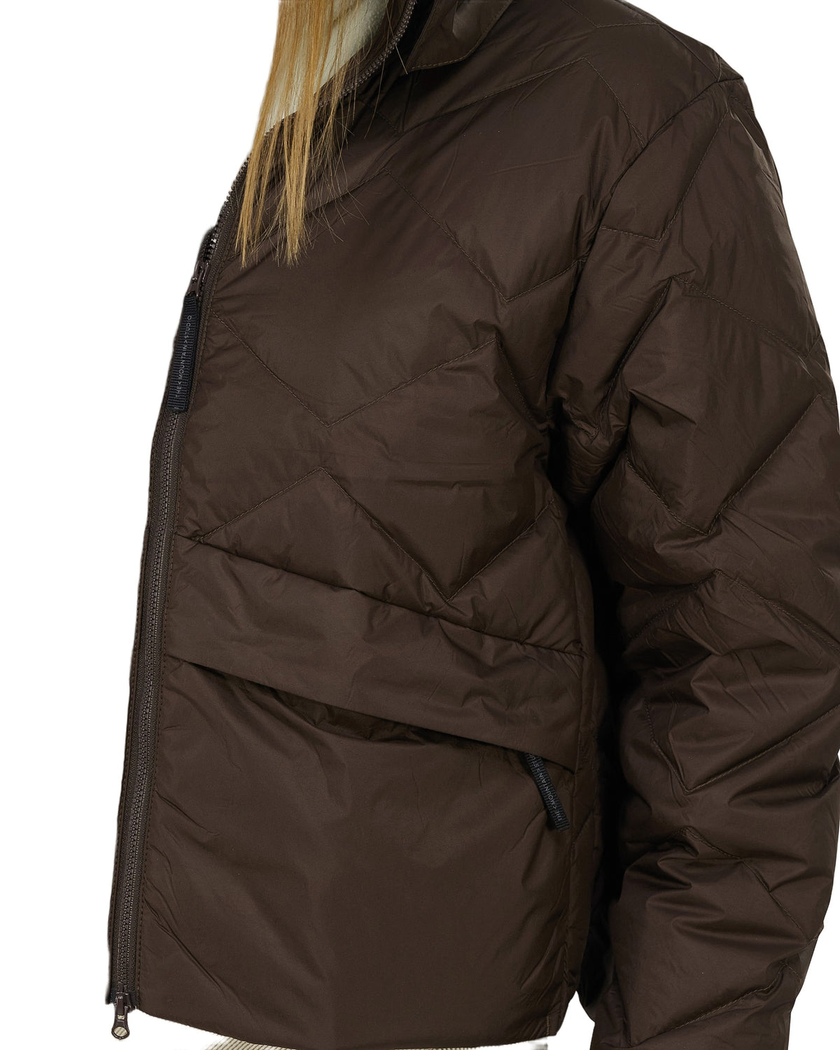 The Mountain Studio D-14 WUL Damen-Daunenjacke – Delicioso Brown braun Bild 7