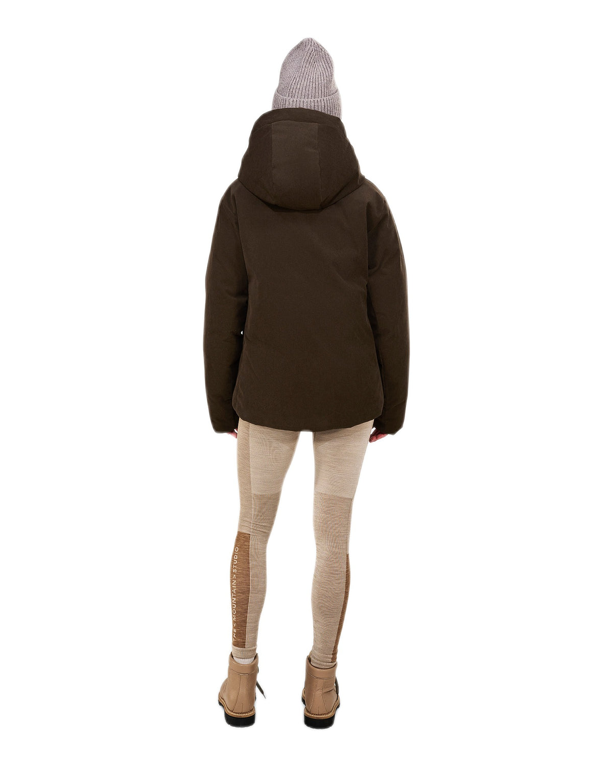 The Mountain Studio D-5 WC Damen-Daunenjacke braun Bild 3