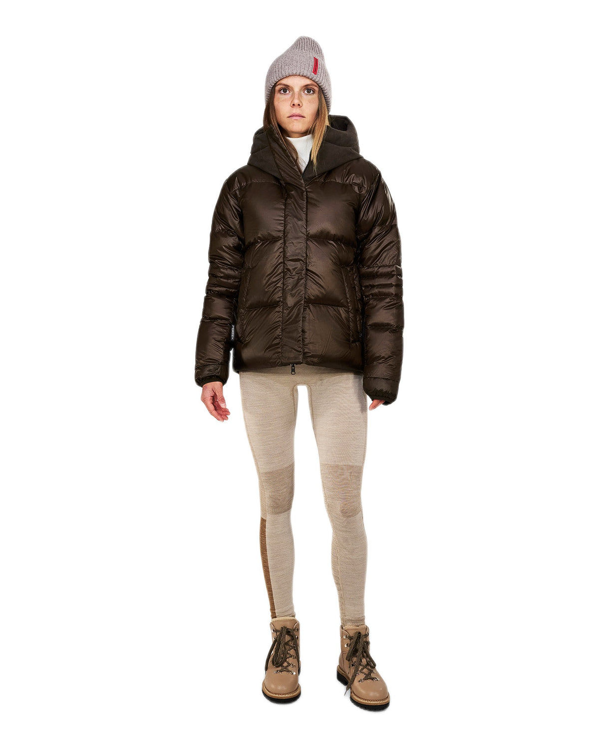 The Mountain Studio D-5 WC Damen-Daunenjacke braun Bild 7