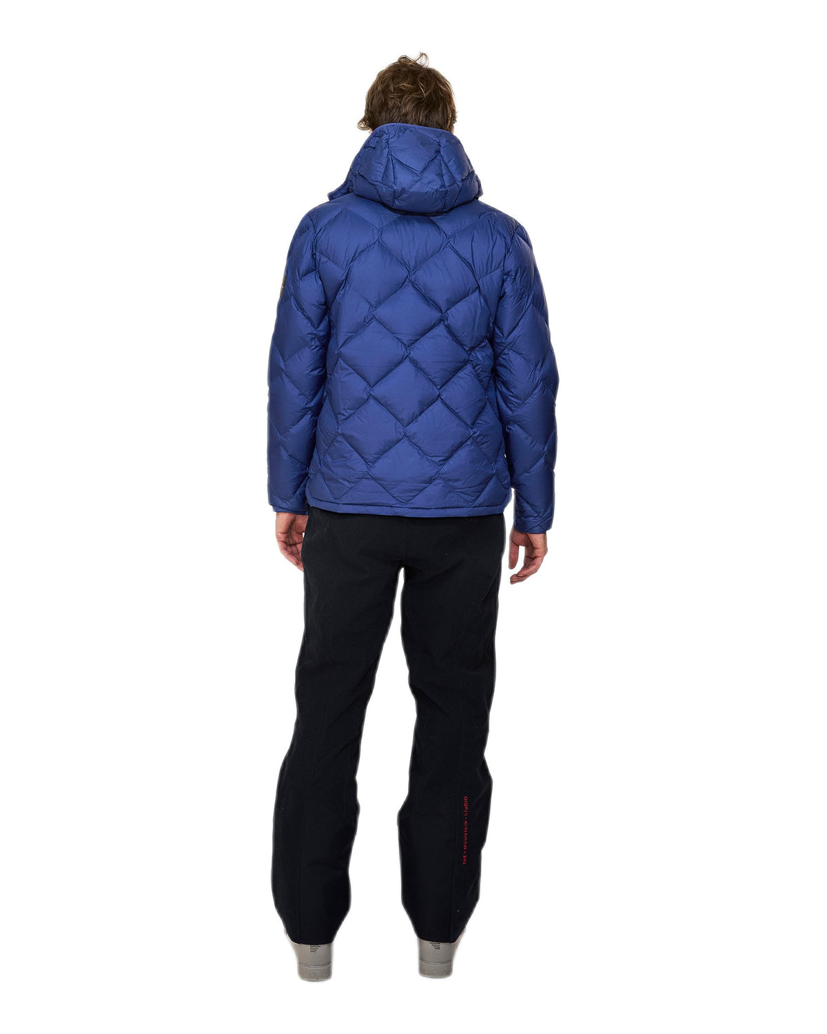 The Mountain Studio D-7 UL Pertex Ultralight Herren-Daunenjacke mit Kapuze Off-White Bild 9