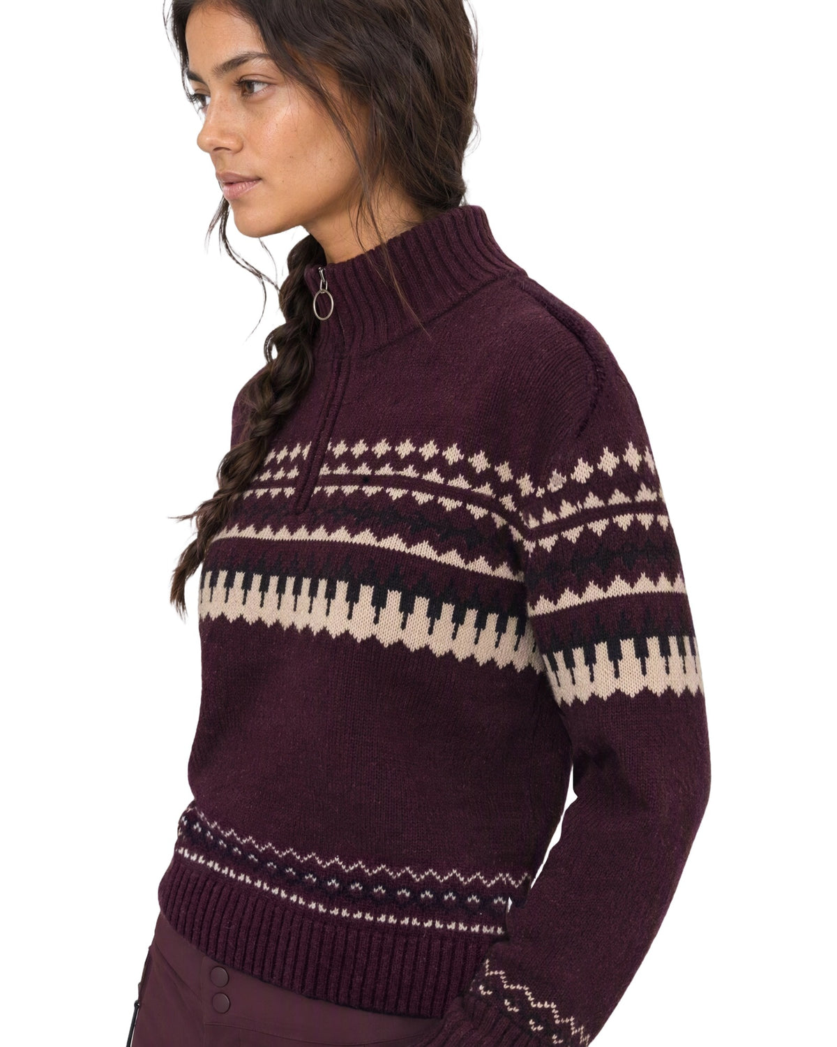 The Mountain Studio K-7 Sweater Damen beige beige Bild 17