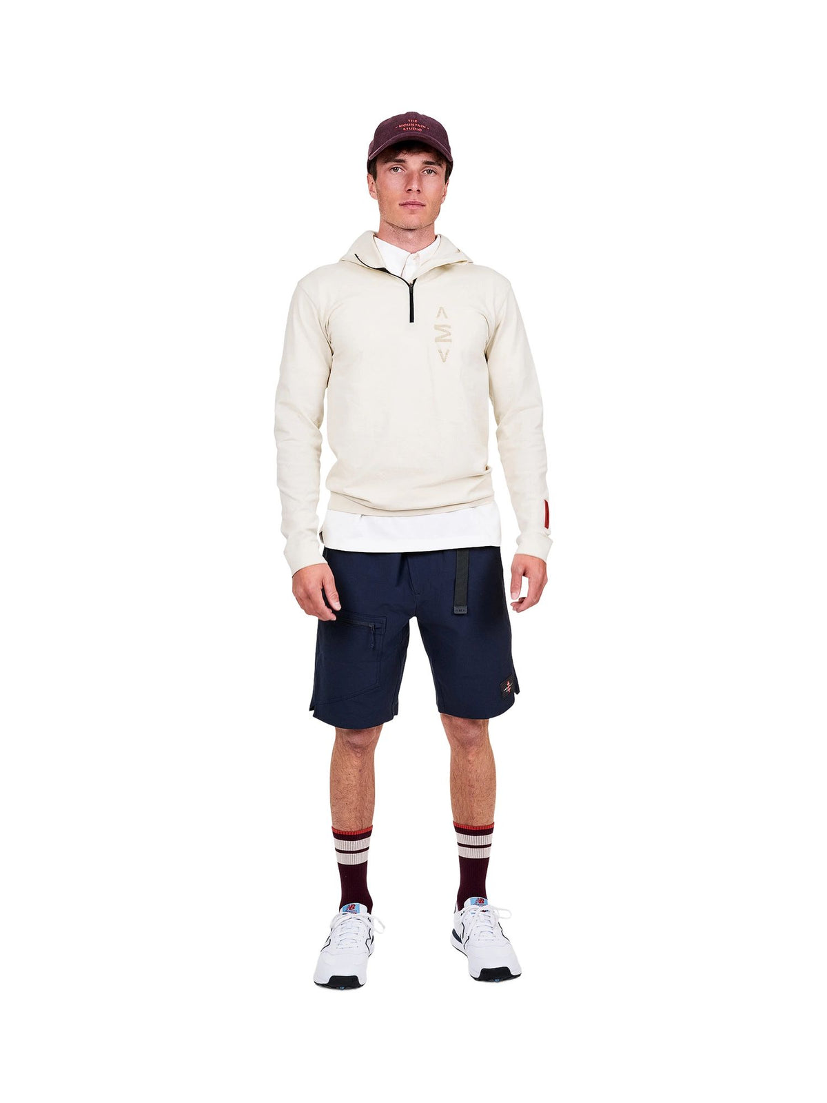 The Mountain Studio M-10 Hood Herren beige beige Bild 1