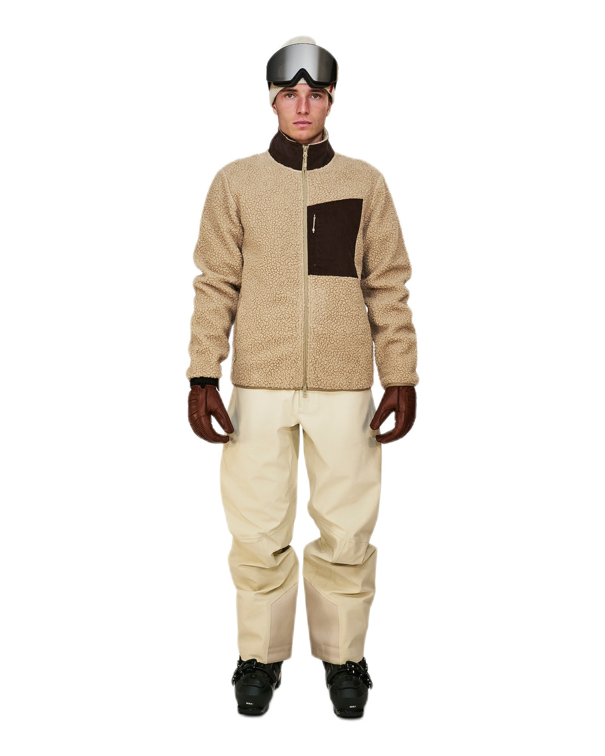 The Mountain Studio M-11 C Herren-Fleecejacke dunkelgrün Bild 3