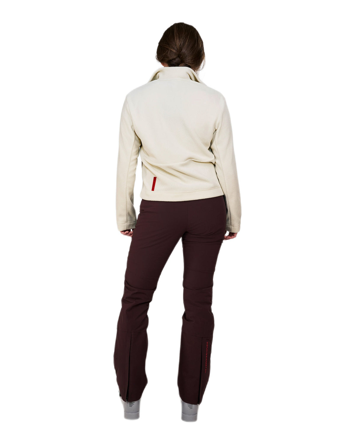 The Mountain Studio M-1 W Damen-Fleecepullover – Almond Milk Off-White Bild 2