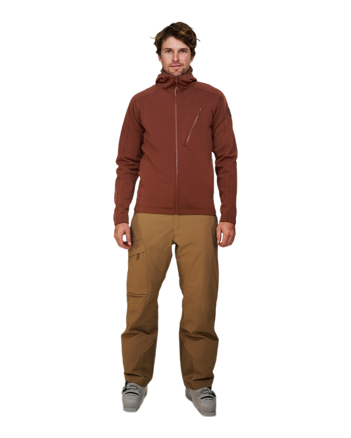 The Mountain Studio M-7 Herren-Fleecejacke schwarz Bild 4