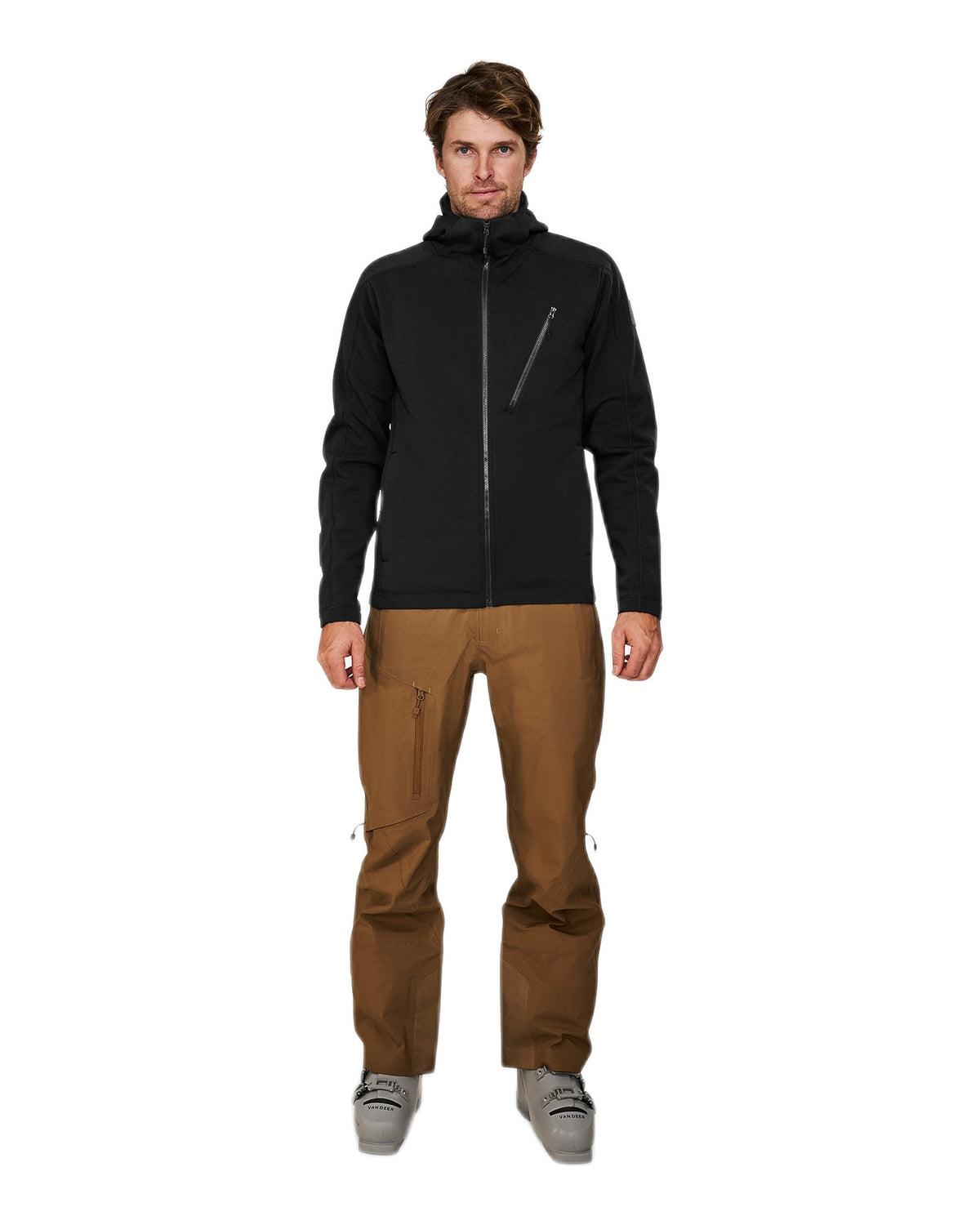 The Mountain Studio M-7 Herren-Fleecejacke schwarz Bild 1