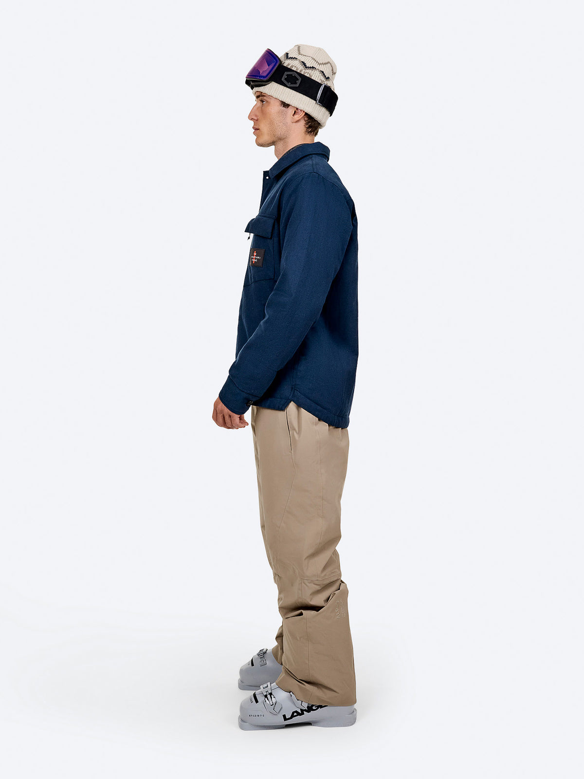 The Mountain Studio Overshirt Herren dunkelblau dunkelblau Bild 2