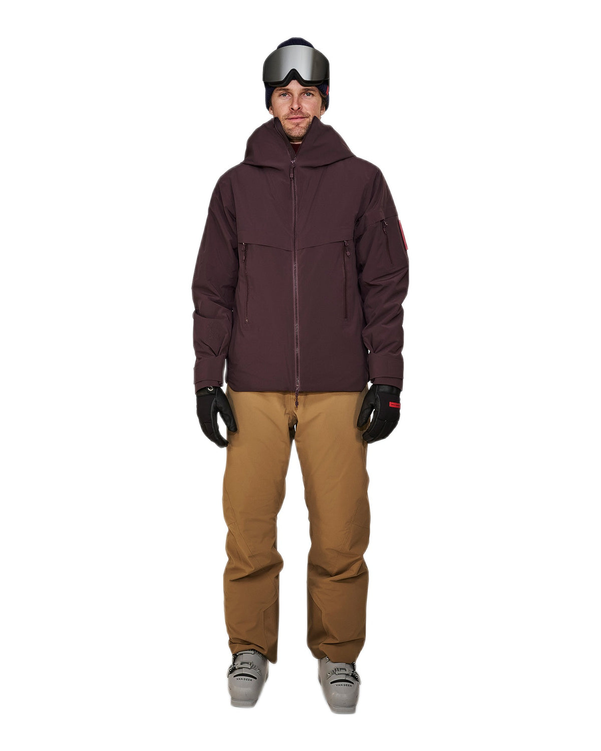 The Mountain Studio S-8 ALP-3 3L PrimaLoft Herren-Skijacke beige Bild 11