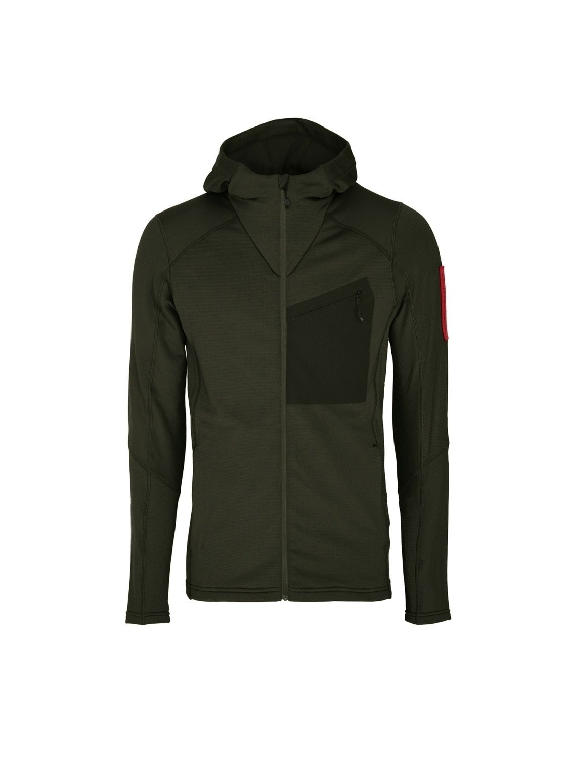 Techno Stretch Mid Hood dunkelgrün Bild 1