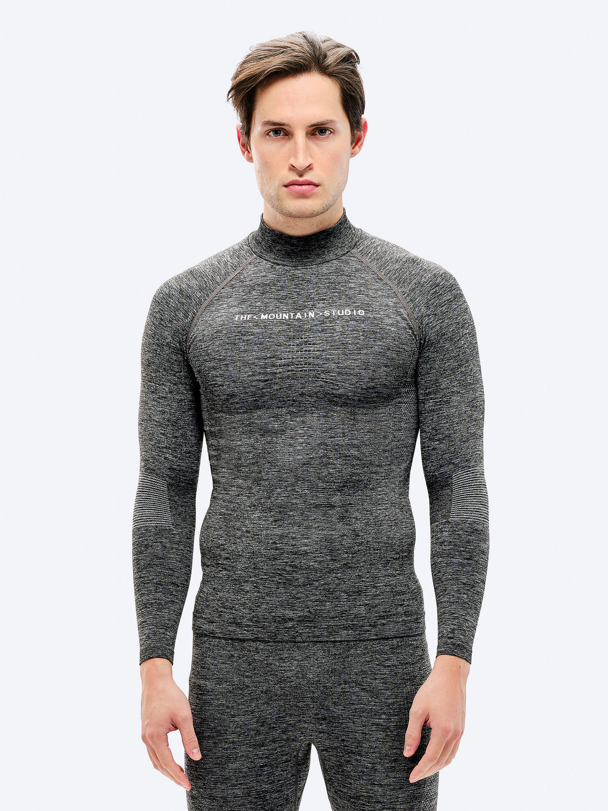 The Mountain Studio U-1 Herren-Funktionsshirt – Anthracite dunkelgrau Bild 2