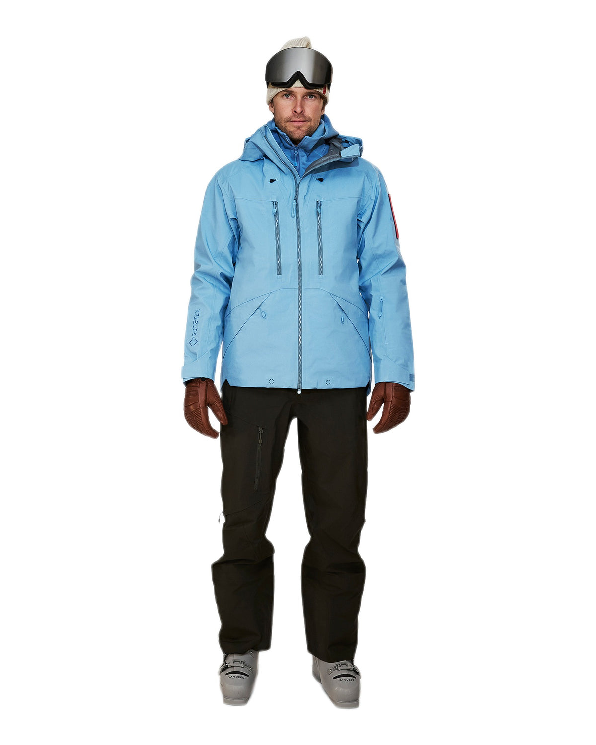 The Mountain Studio Z-2 EPE GORE-TEX ePE 3L Herren-Hardshelljacke blau Bild 3