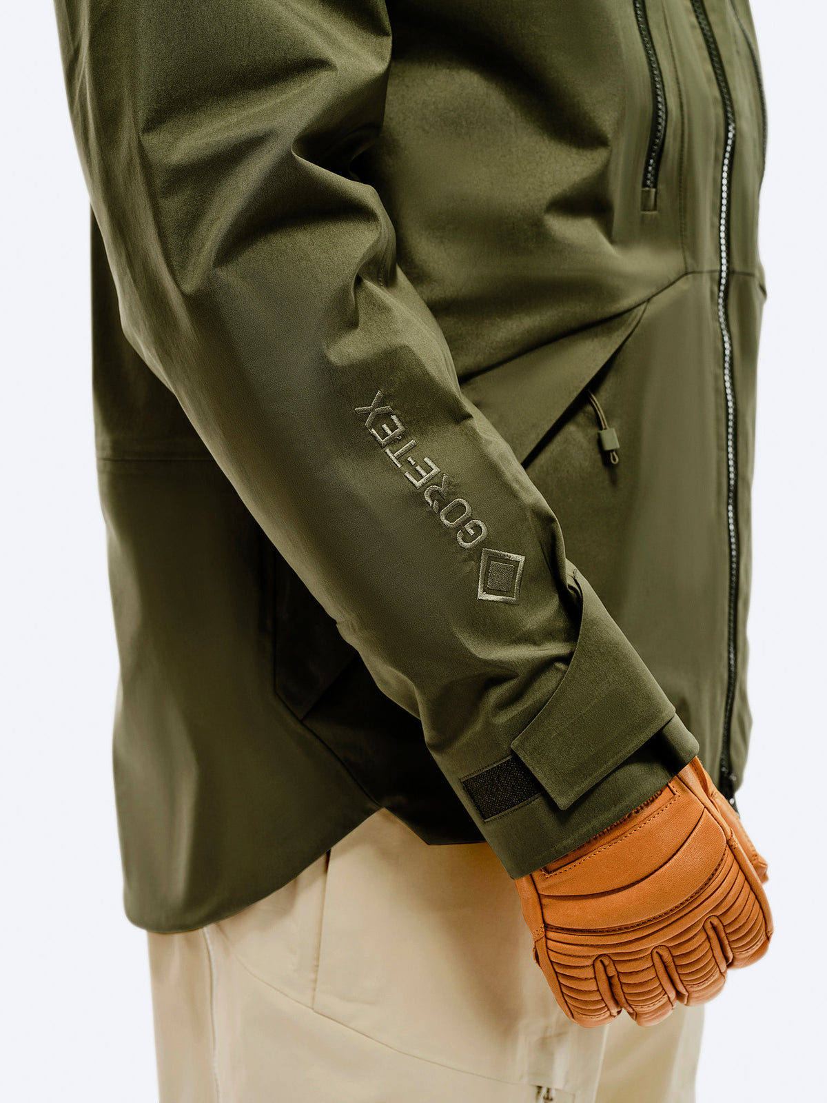 The Mountain Studio Z-2 HD Hard-Shelljacke Herren grün dunkelgrün Bild 7