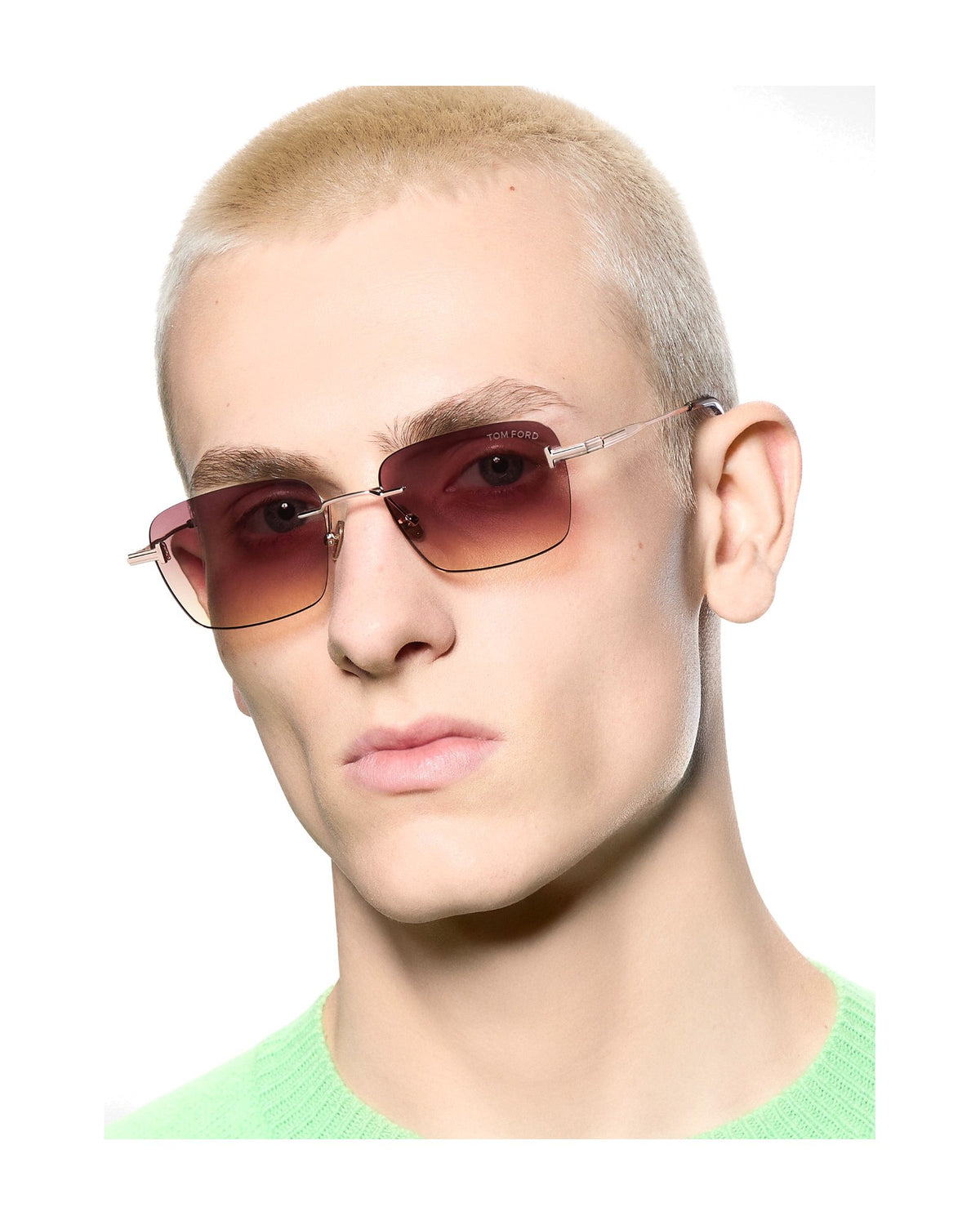 Tom Ford Jake-02 Unisex-Sonnenbrille gold Bild 5