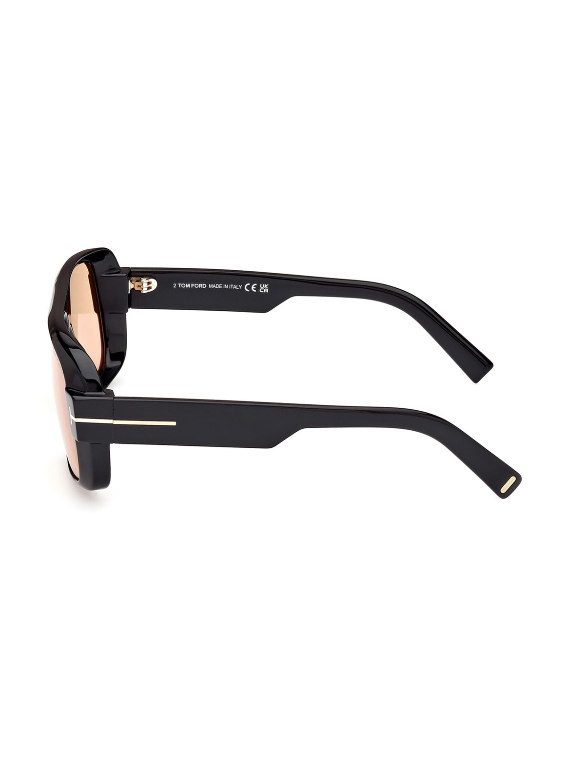 Tom Ford Turner Sonnenbrille schwarz/braun schwarz Bild 3