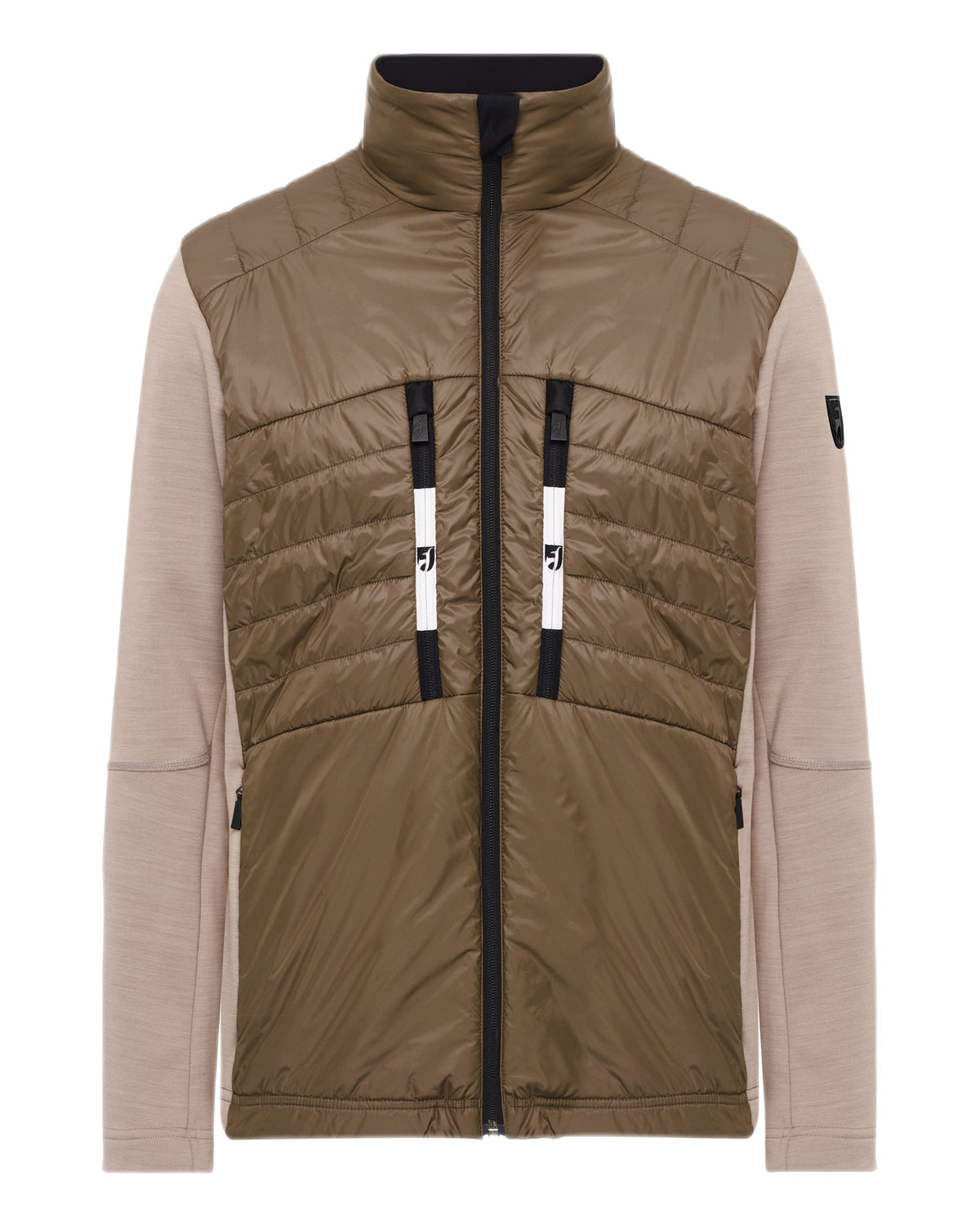 Toni Sailer MARIO WOOL Herren-Midlayerjacke dunkelbraun Bild 1