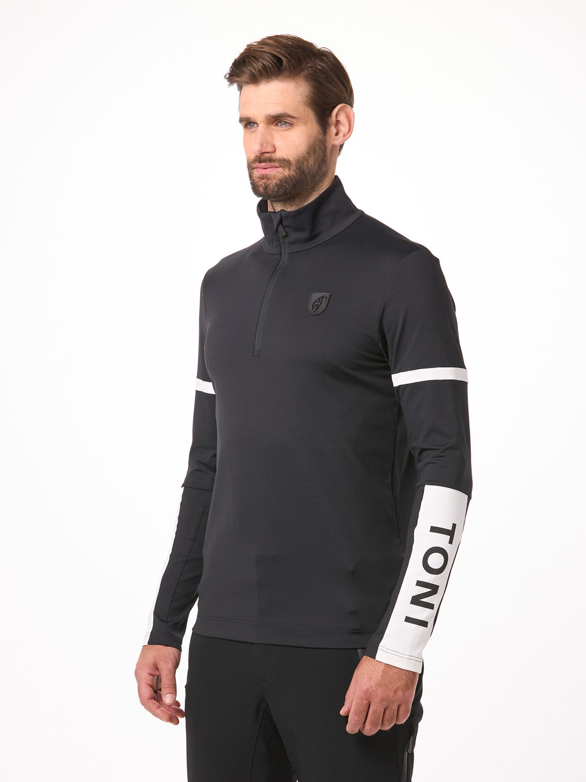 Toni Sailer Pepe Baselayer Herren schwarz schwarz Bild 2