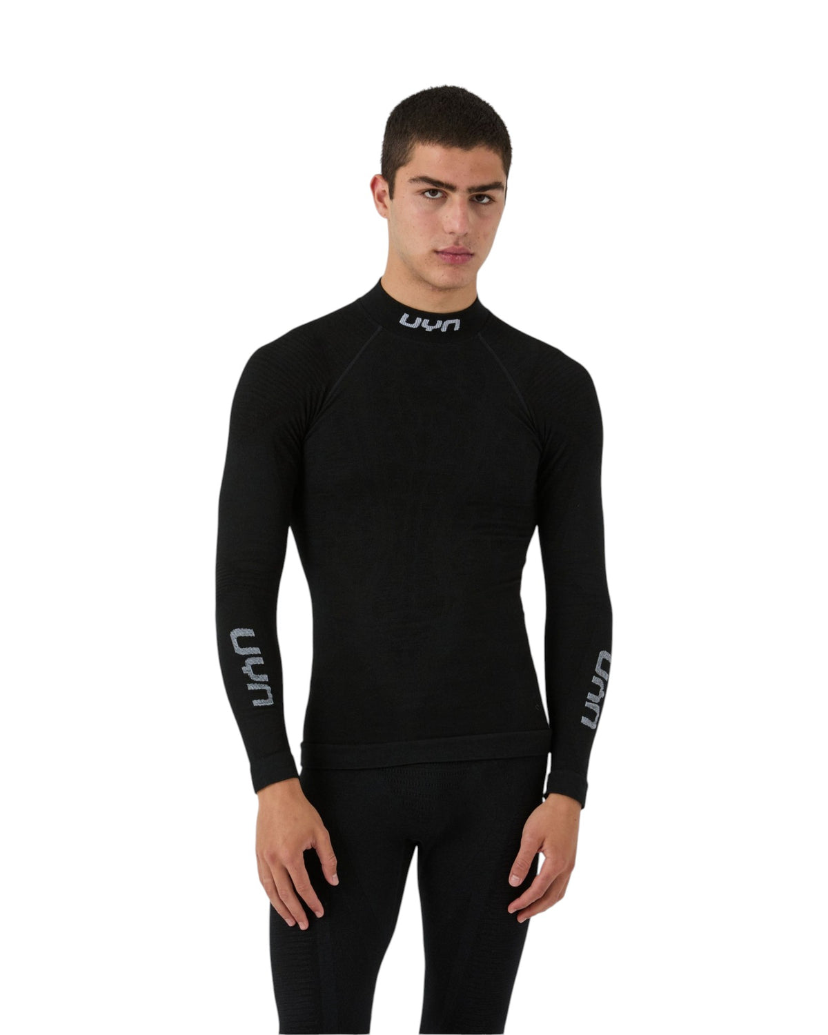 UYN Elevatyon Biomorph Herren-Rollkragen-Thermoshirt schwarz Bild 3