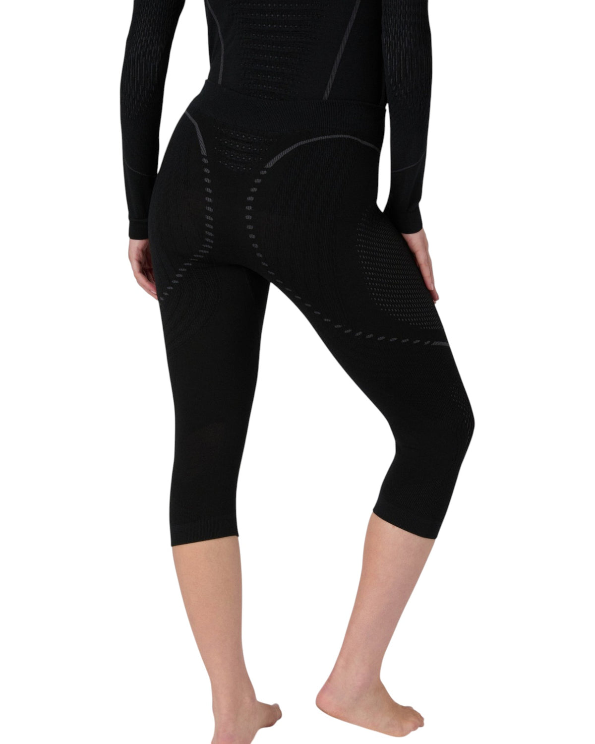 UYN Evolutyon Biotech Damen-3/4-Thermohose schwarz Bild 4