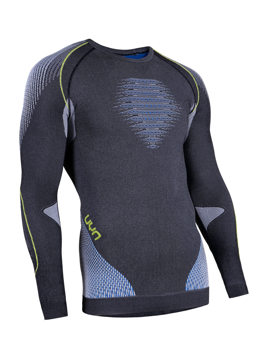 Uyn Evolutyon Shirt Skiunterwäsche Herren schwarz/türkis schwarz/türkis Bild 5