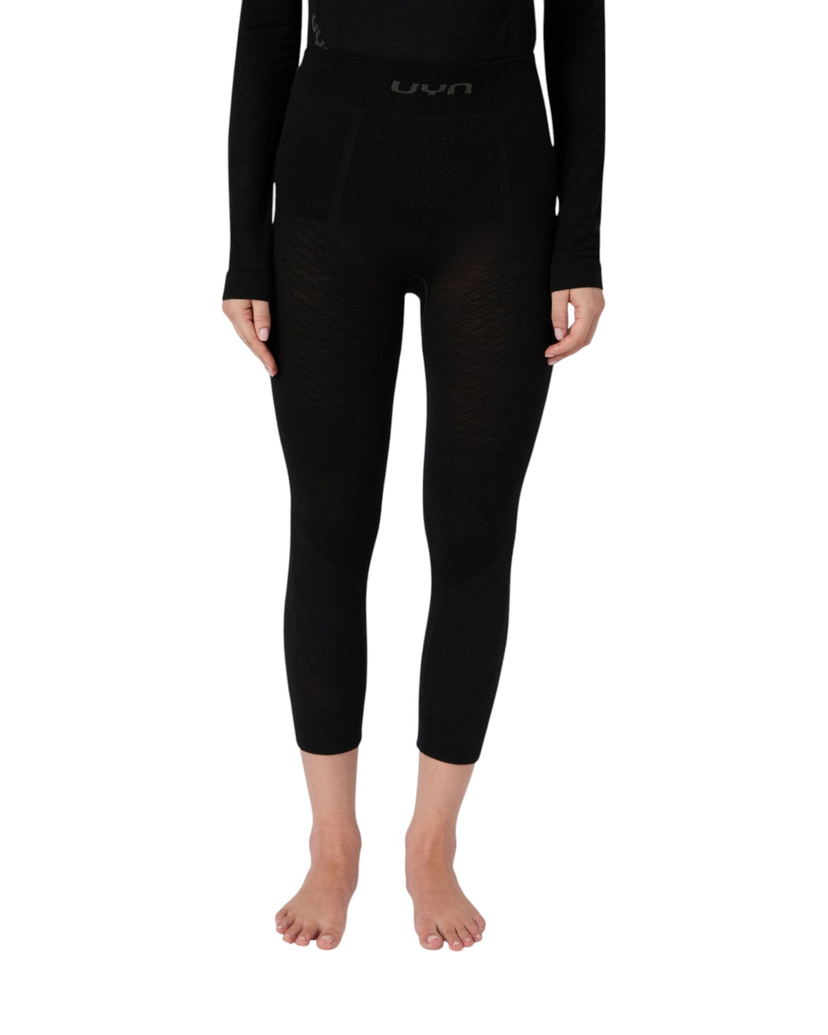 UYN Fusyon Biotech Damen-3/4-Thermohose schwarz Bild 1