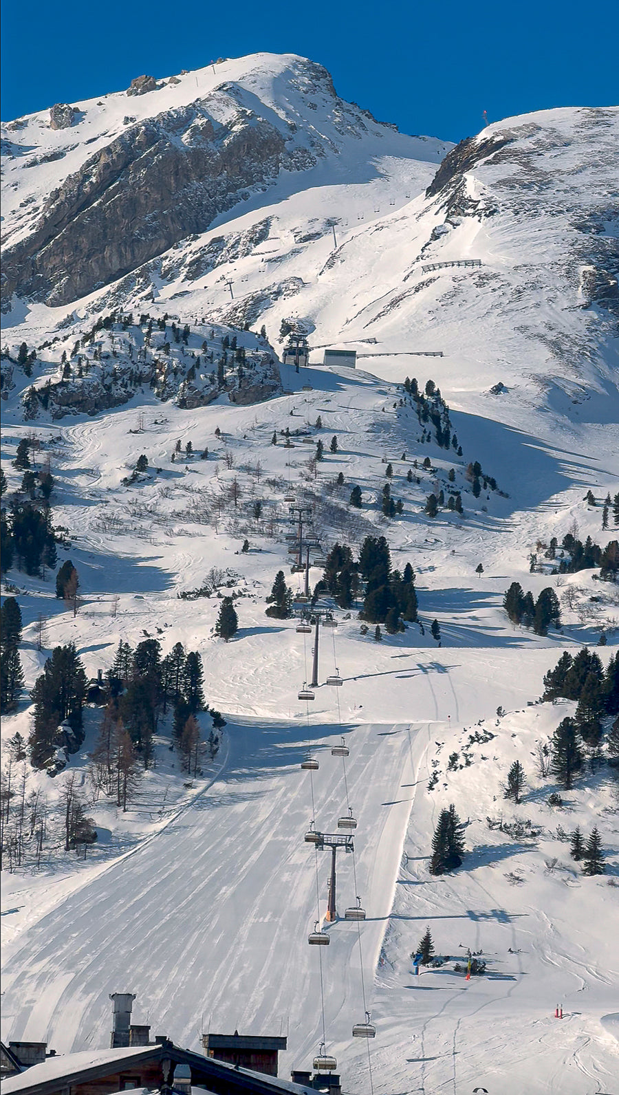 Skifahren im Frühling