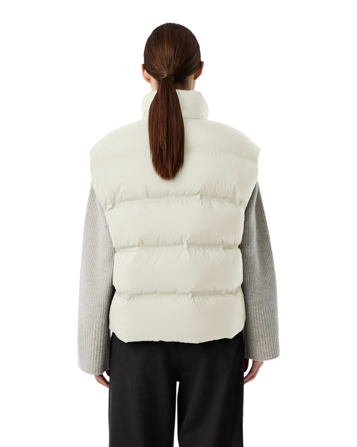AlphaTauri OAVENNA Damen-Daunenweste Beige Bild 5
