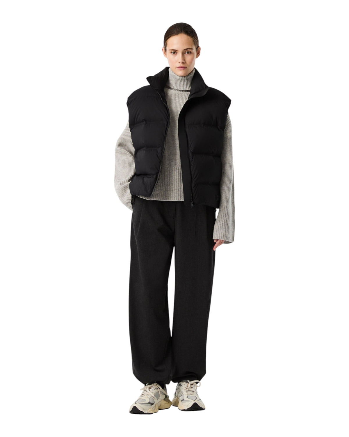 AlphaTauri OAVENNA Damen-Daunenweste Beige Bild 11