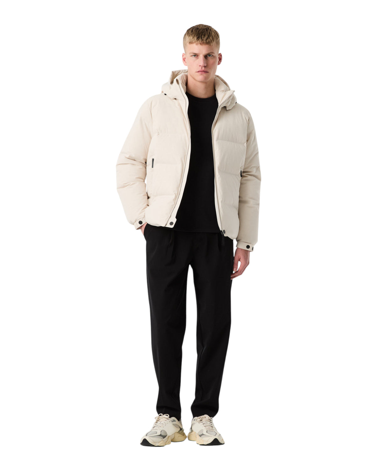 AlphaTauri ODORU Herren-Daunenjacke Beige Bild 6