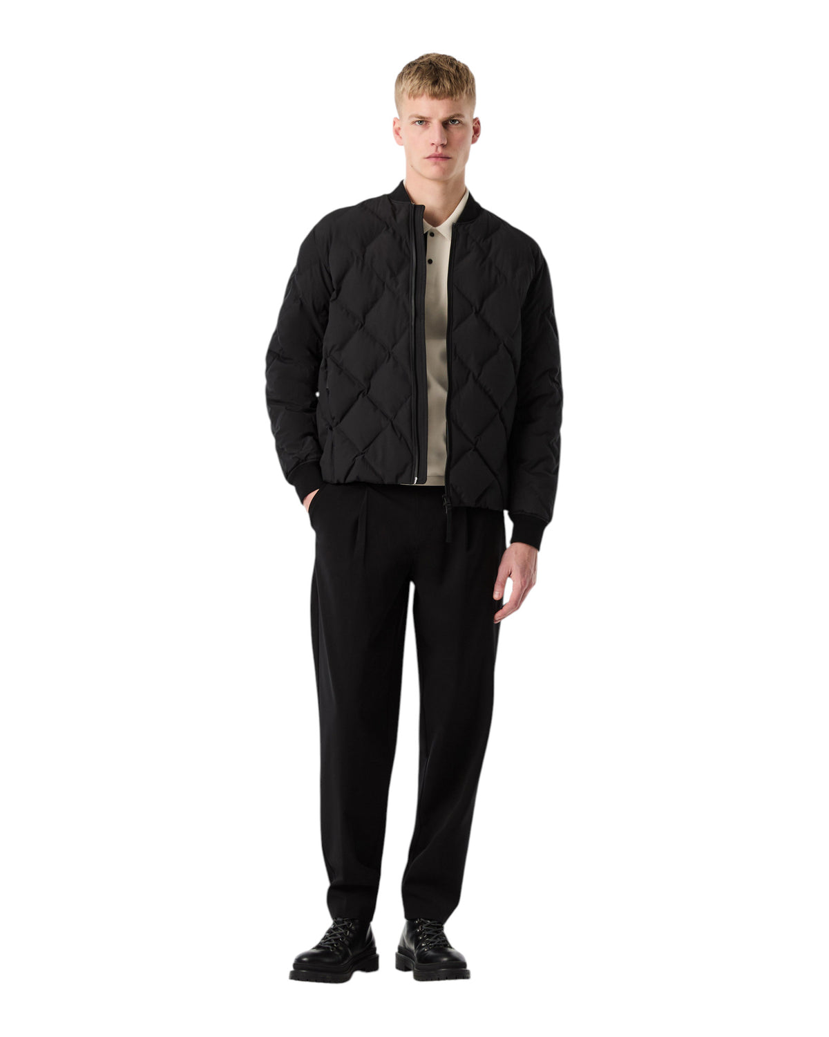 AlphaTauri PANNS Herren-Stretchhose Schwarz Bild 5