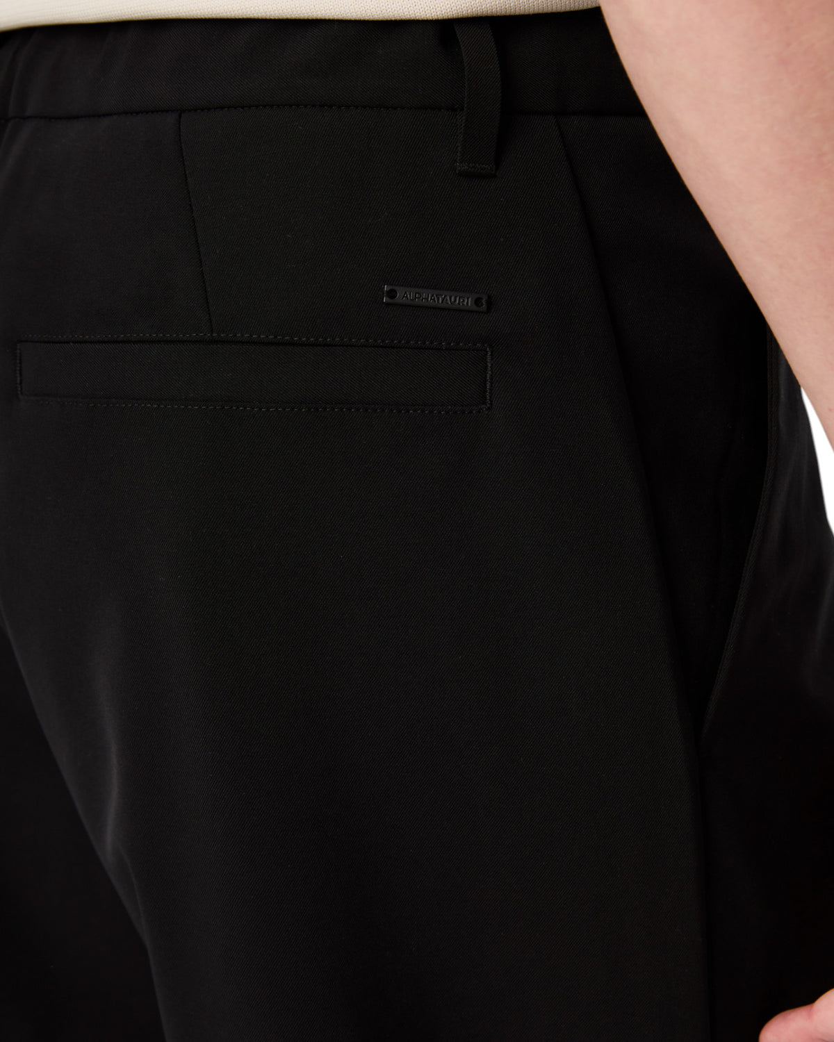 AlphaTauri PANNS Herren-Stretchhose Schwarz Bild 6