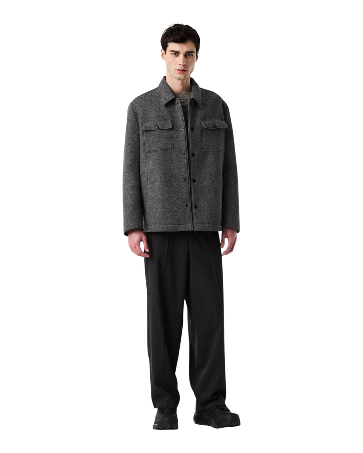 AlphaTauri PERVAL Herren-Hose Dunkelgrau meliert Bild 4