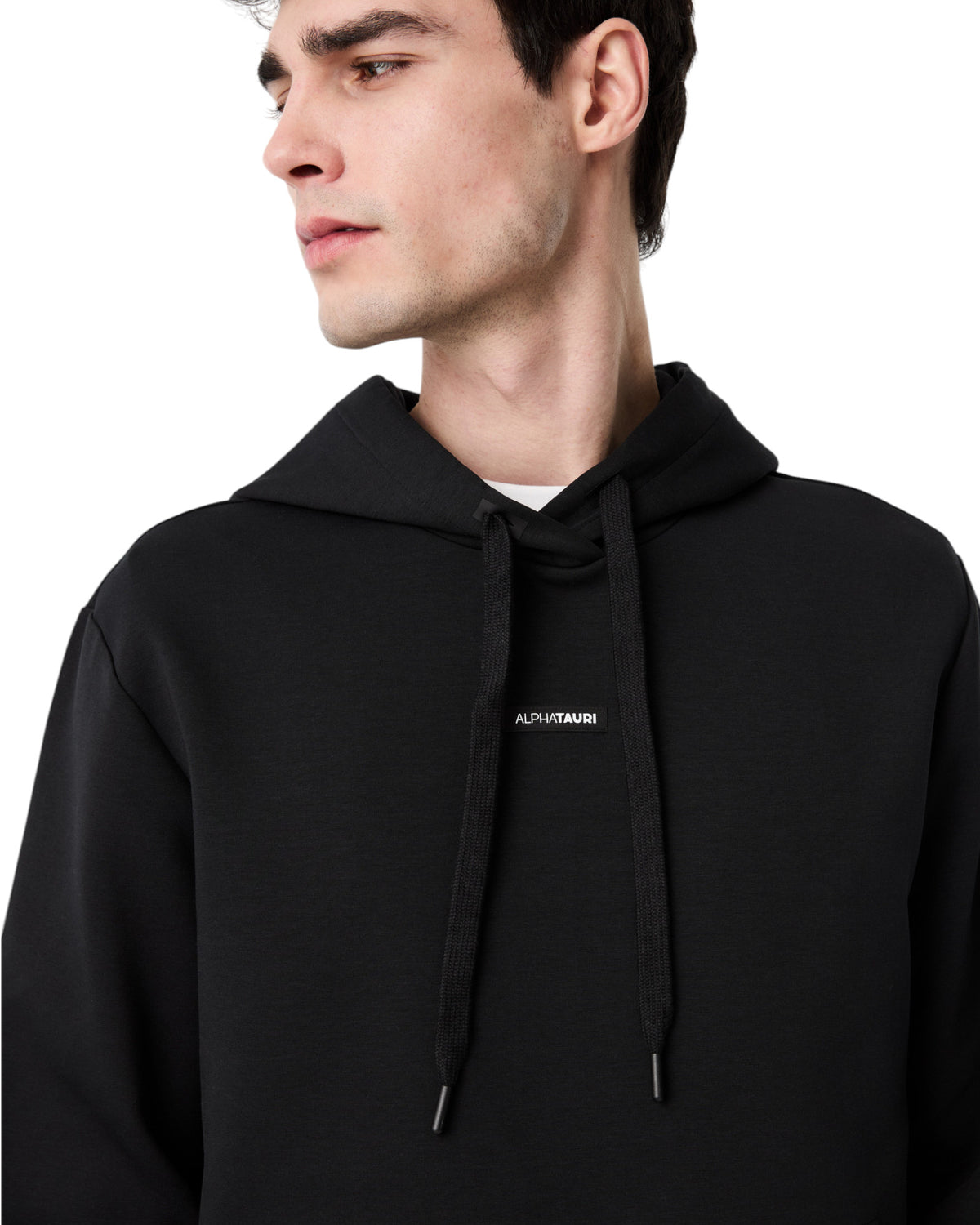 AlphaTauri SKY Herrenhoodie Schwarz Bild 2