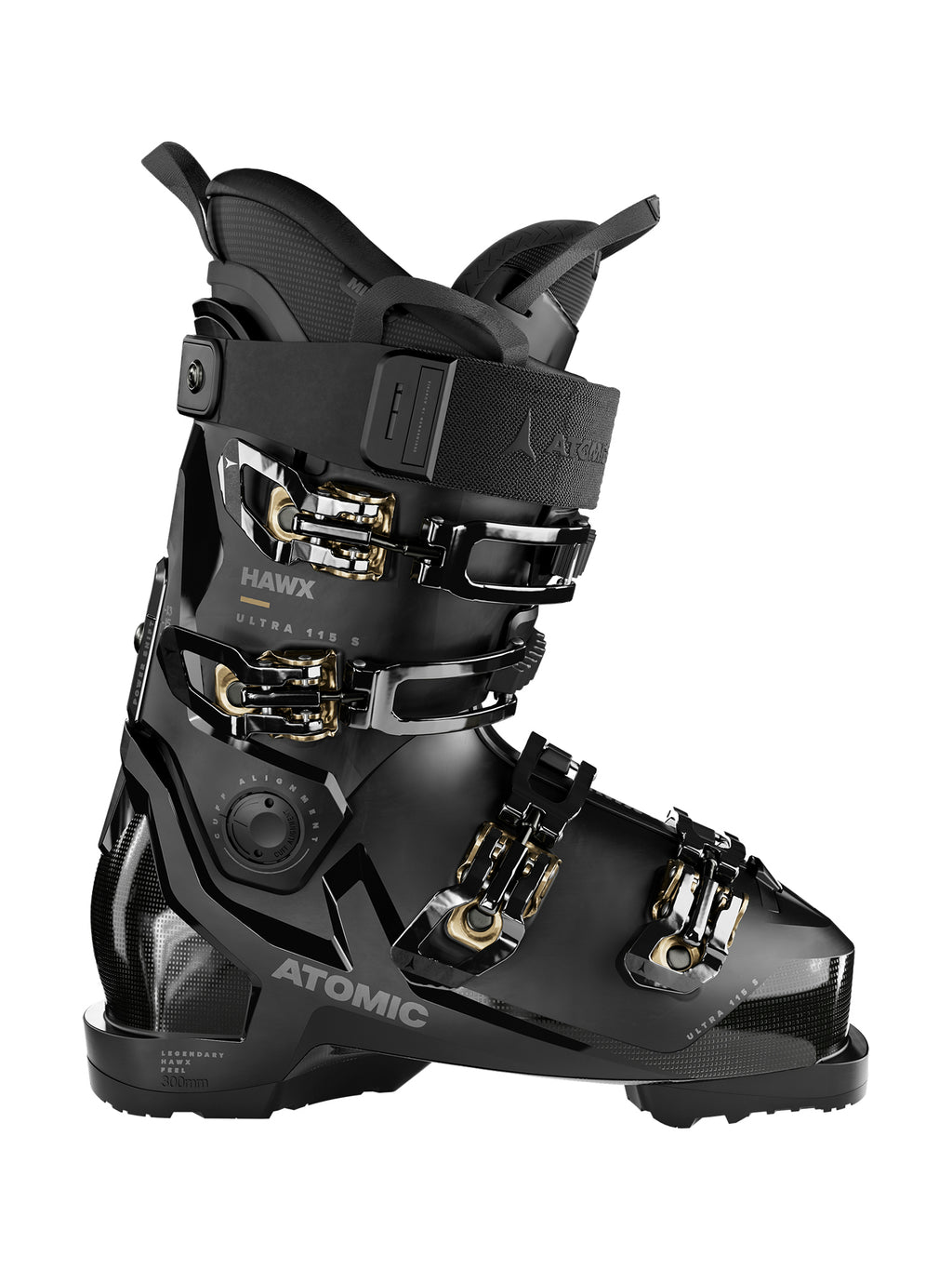 Atomic Hawx Ultra 115 S W Gw Skischuh Damen schwarz/gold schwarz/gold Bild 1