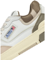 Autry Clc Low Sneaker Herren beige/grün Bild 4