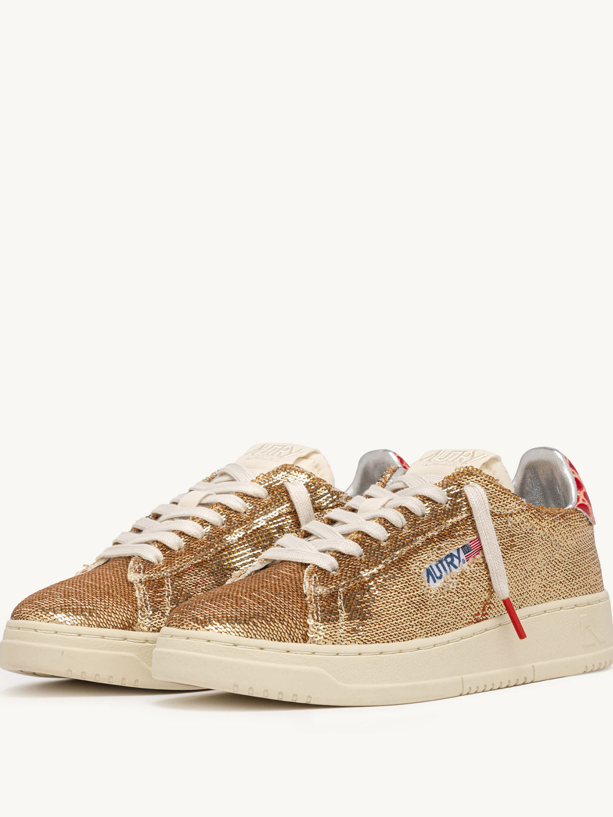 Autry Dallas Low Sneaker Damen gold Bild 2