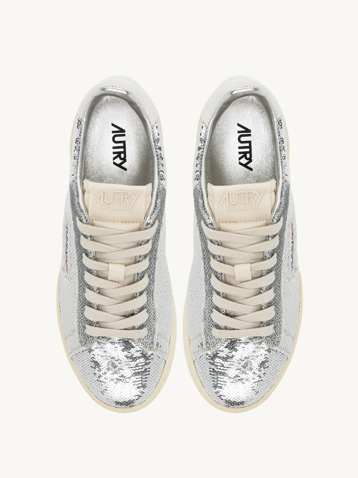 Autry Dallas Low Sneaker Damen silber Bild 5